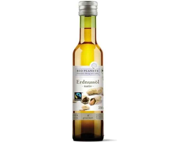 Bio Planete Erdnussöl nativ 250 ml Bio Planete Erdnussöl nativ 250 ml