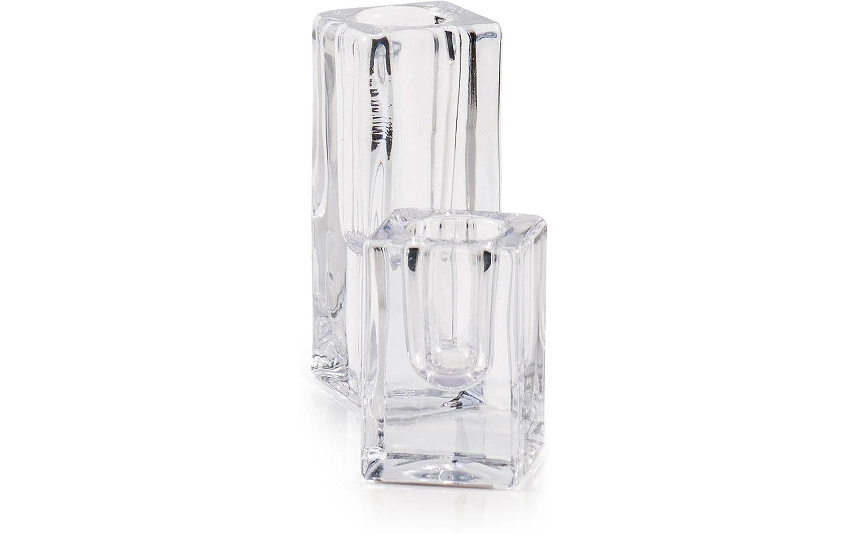 Pajoma Kerzenhalter eckig 1 Stück, Transparent