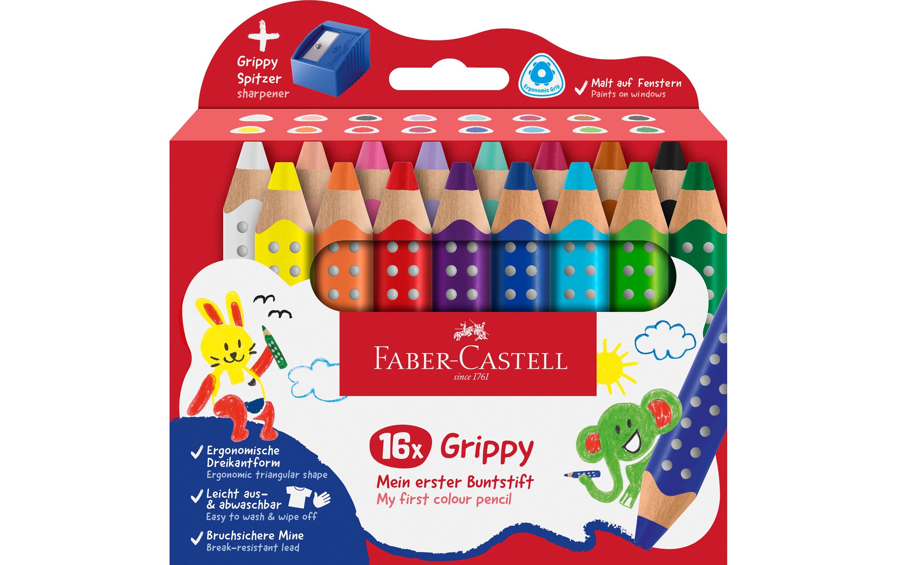 Faber-Castell Farbstifte Grippy 16er Set