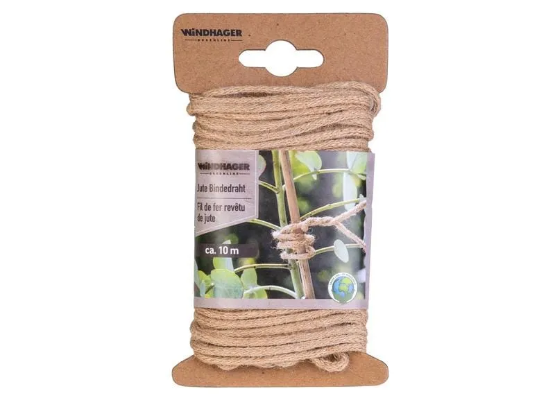 Windhager Bindedraht Jute, 3 m Windhager Bindedraht Jute, 3 m
