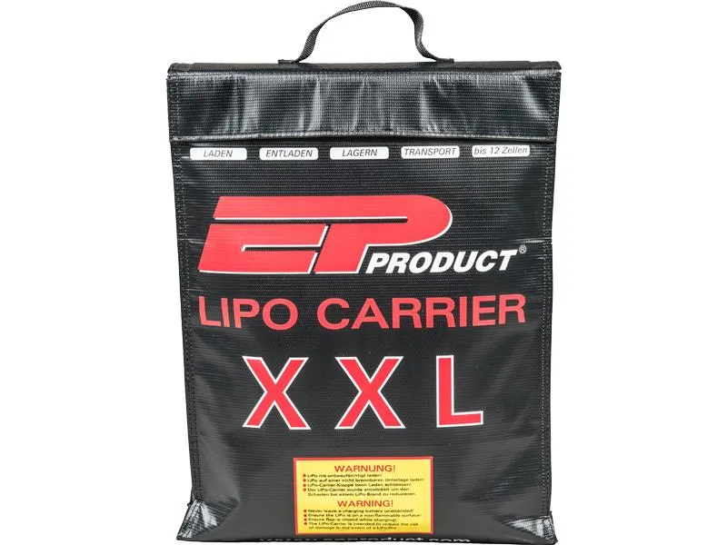 EP LiPo-Tasche XXL 380 x 75 x 300 mm EP LiPo-Tasche XXL 380 x 75 x 300 mm