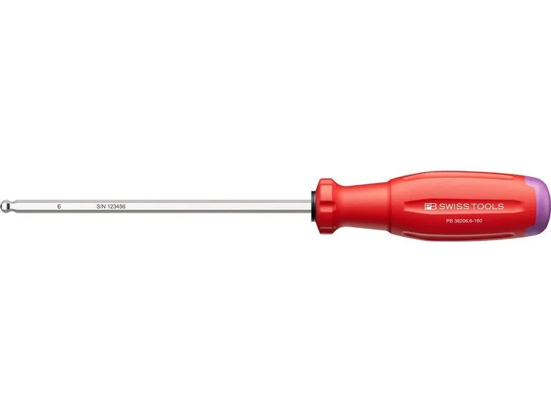 PB Swiss Tools Innensechskant-Schraubenzieher 38206 HEX 6 Innensechskant PB Swiss Tools Innensechskant-Schraubenzieher 38206 HEX 6 Innensechskant