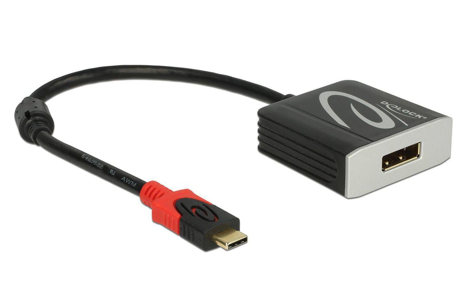 Delock Adapter 4K, 20 cm USB Type-C - DisplayPort