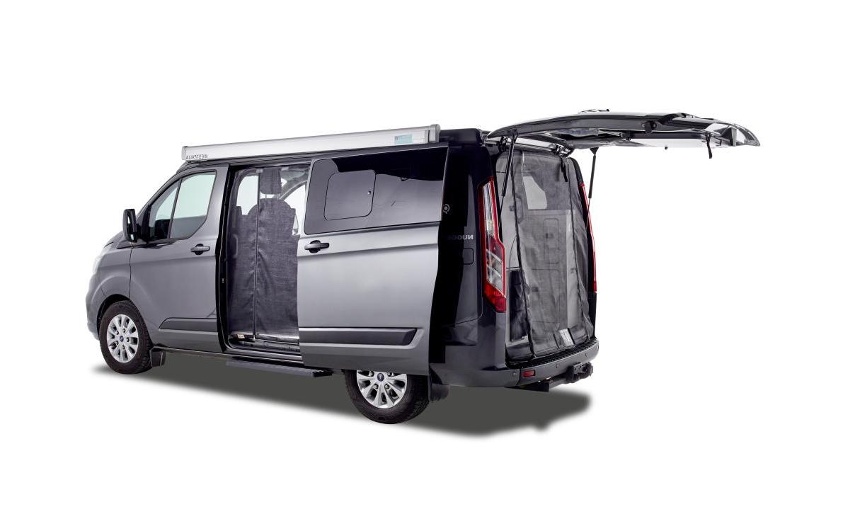 Van Quito Moskitonetz mit Schiebetüren, links