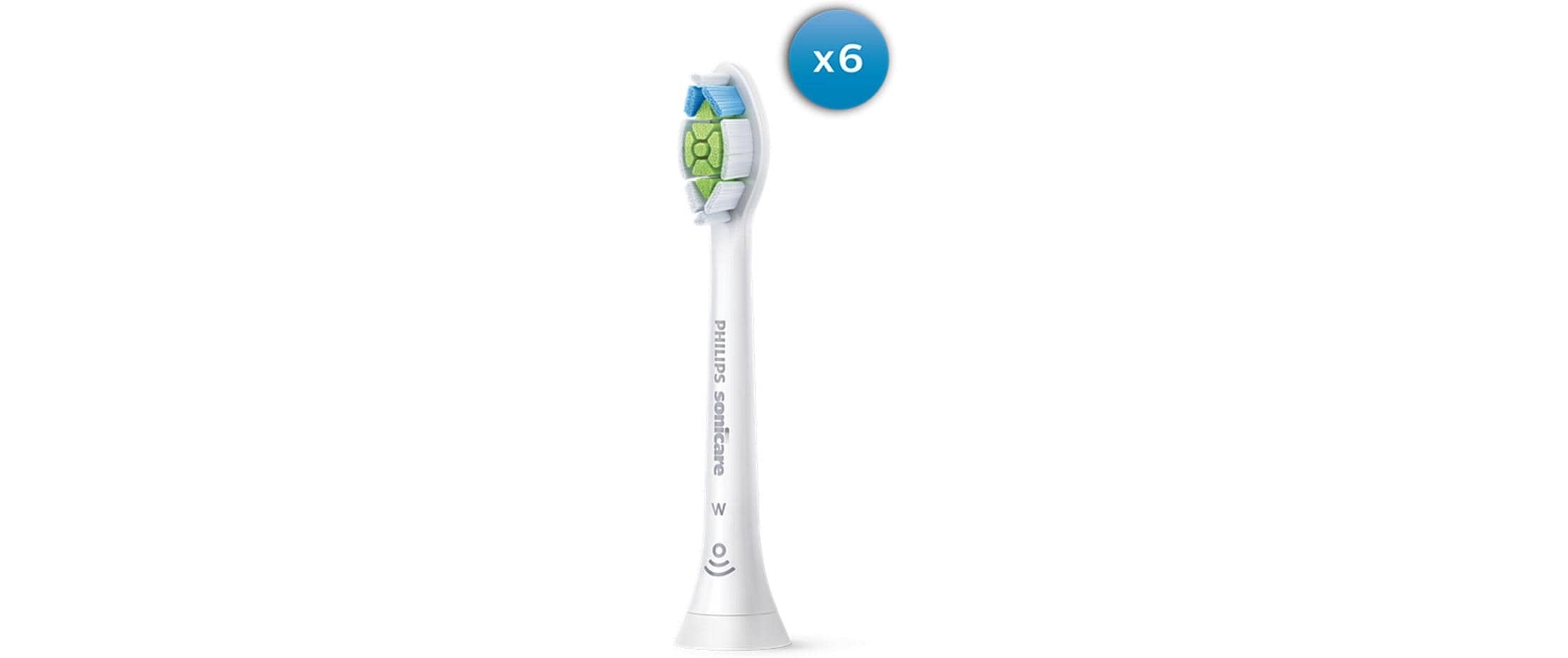 Philips Zahnbürstenkopf Sonicare Optimal White HX6066/87 6 Stück Philips Zahnbürstenkopf Sonicare Optimal White HX6066/87 6 Stück