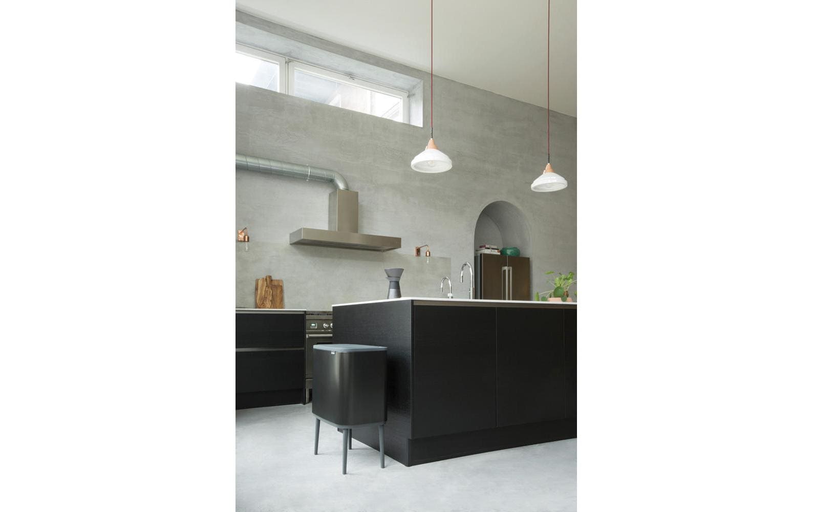 Brabantia Recyclingbehälter Bo Touch Bin 36 l, Schwarz