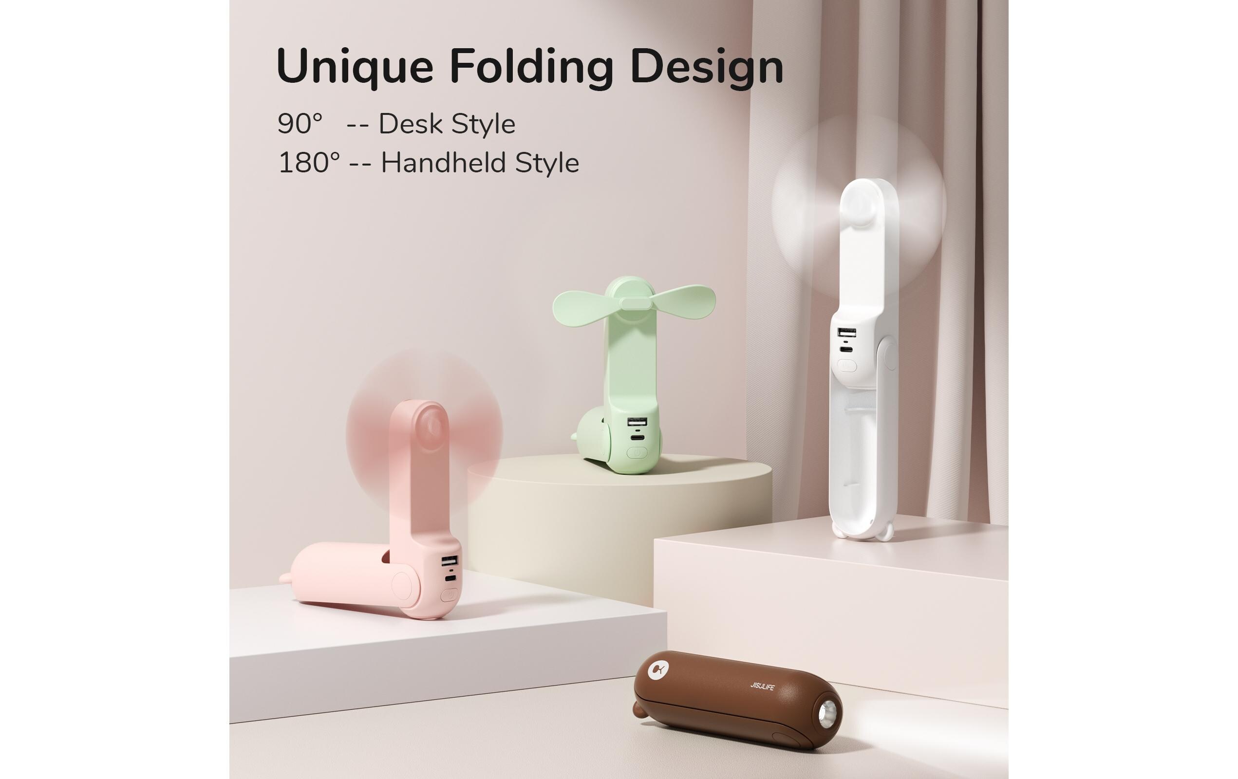 Jisulife Handventilator Life8 Plus Weiss