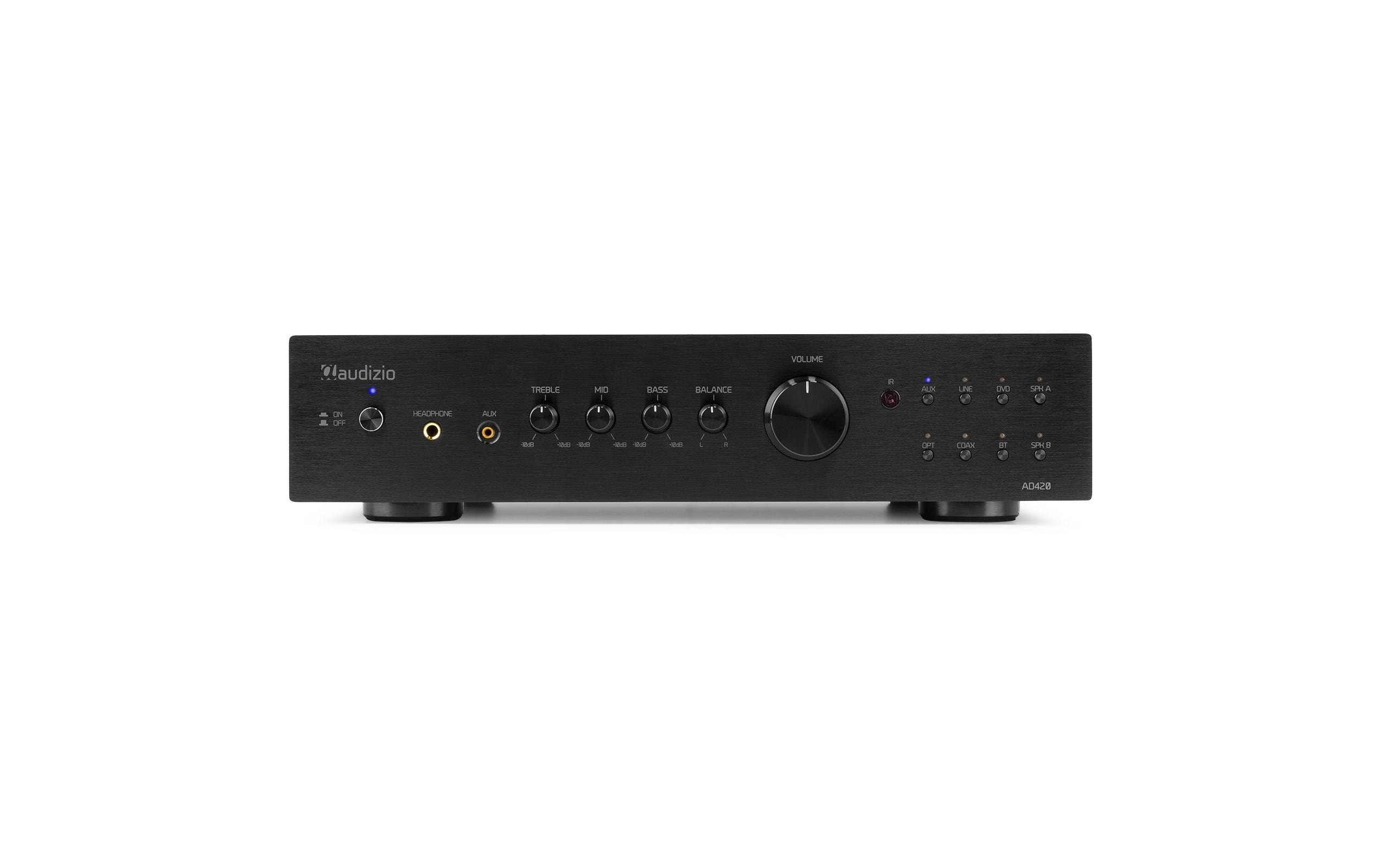 Audizio Stereo-Verstärker AD420B Schwarz