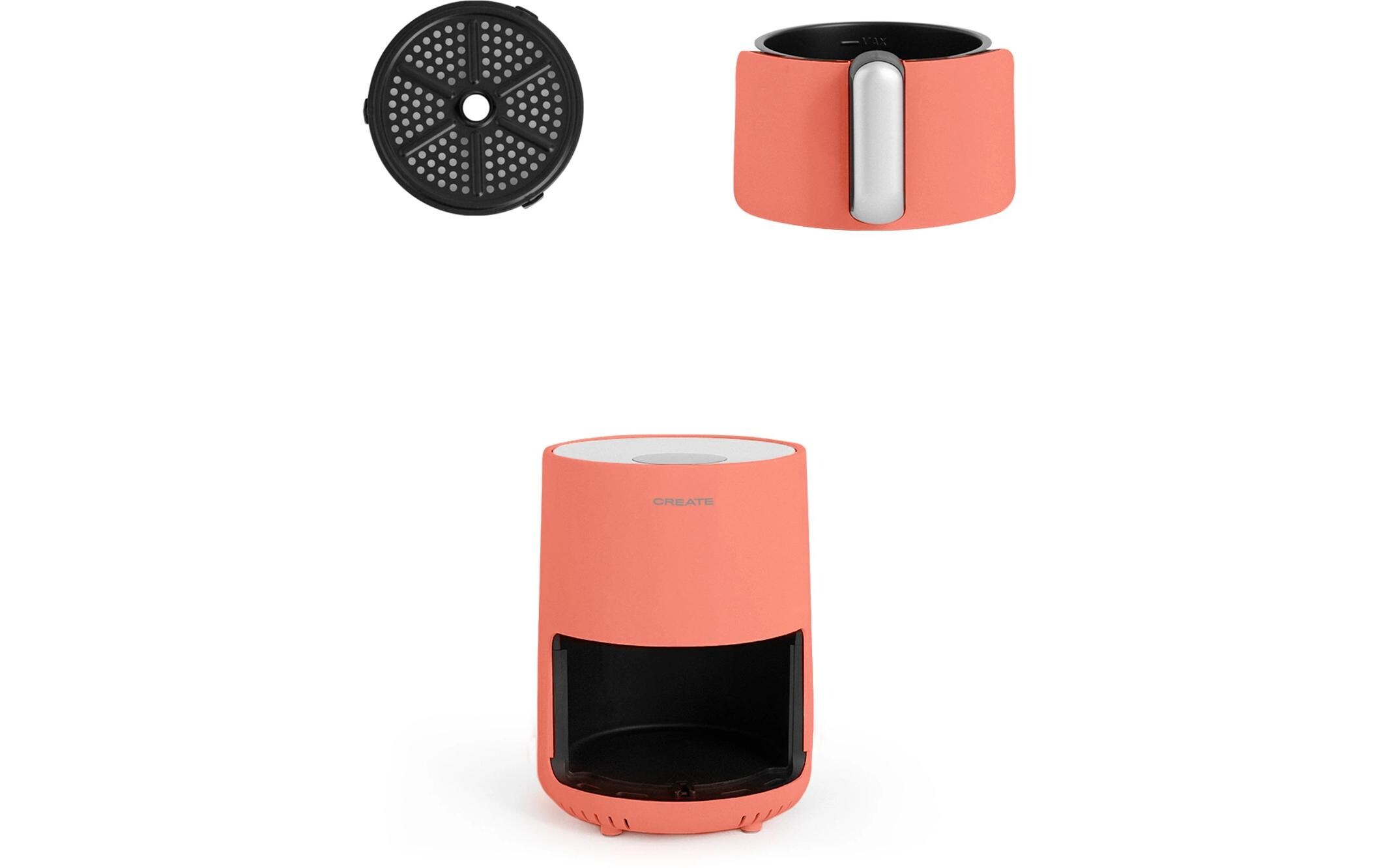 Create Heissluft-Fritteuse Air Fryer Terrakotta 1.5 l