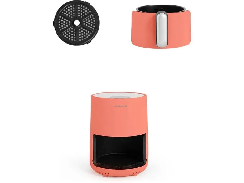 Create Heissluft-Fritteuse Air Fryer Terrakotta 1.5 l