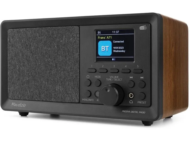 Audizio DAB+ Radio Padova Braun/Schwarz Audizio DAB+ Radio Padova Braun/Schwarz