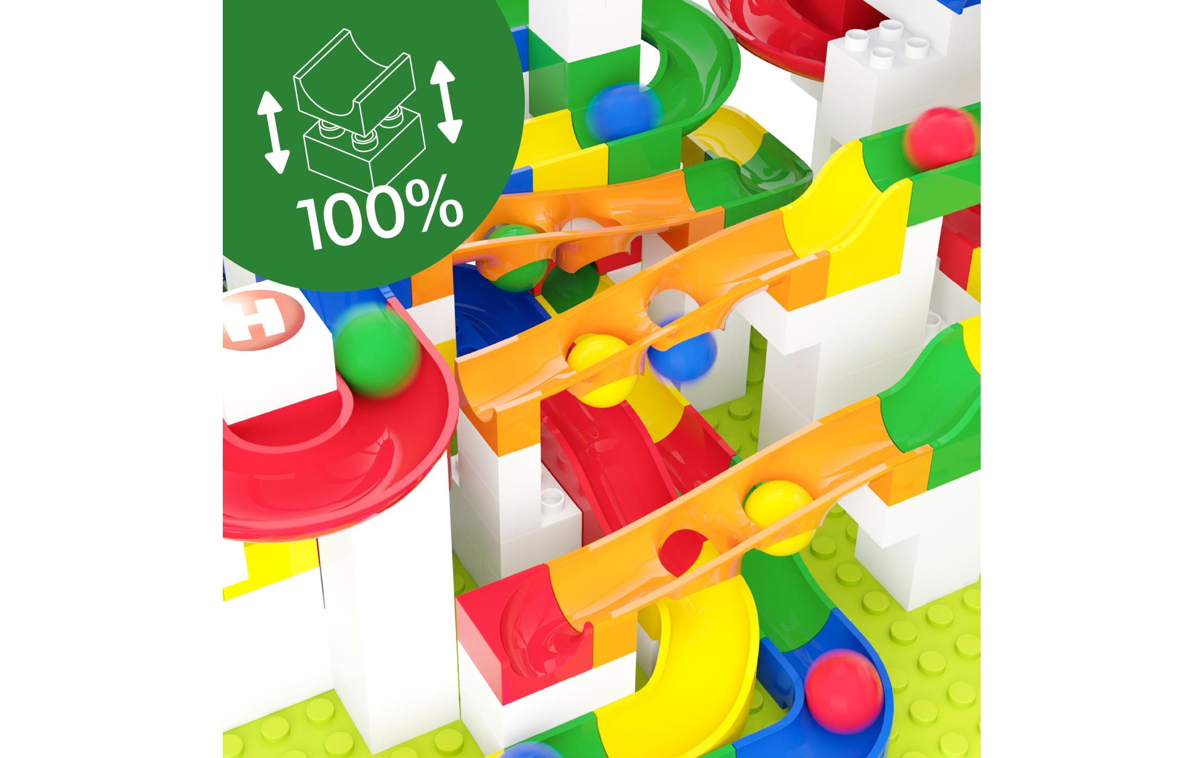 Hubelino Kugelbahn Kugelfalle Erweiterung 15 Teile