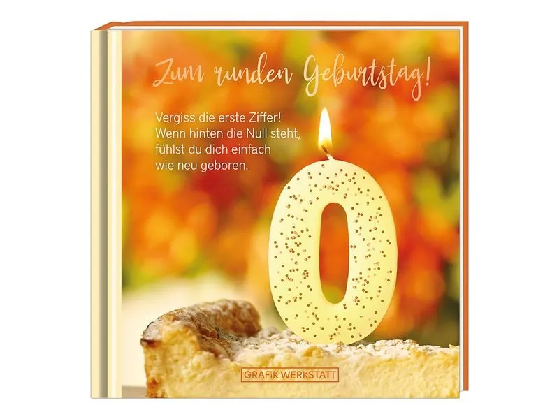 Grafik Werkstatt Minibuch Zum runden Geburtstag! Grafik Werkstatt Minibuch Zum runden Geburtstag!