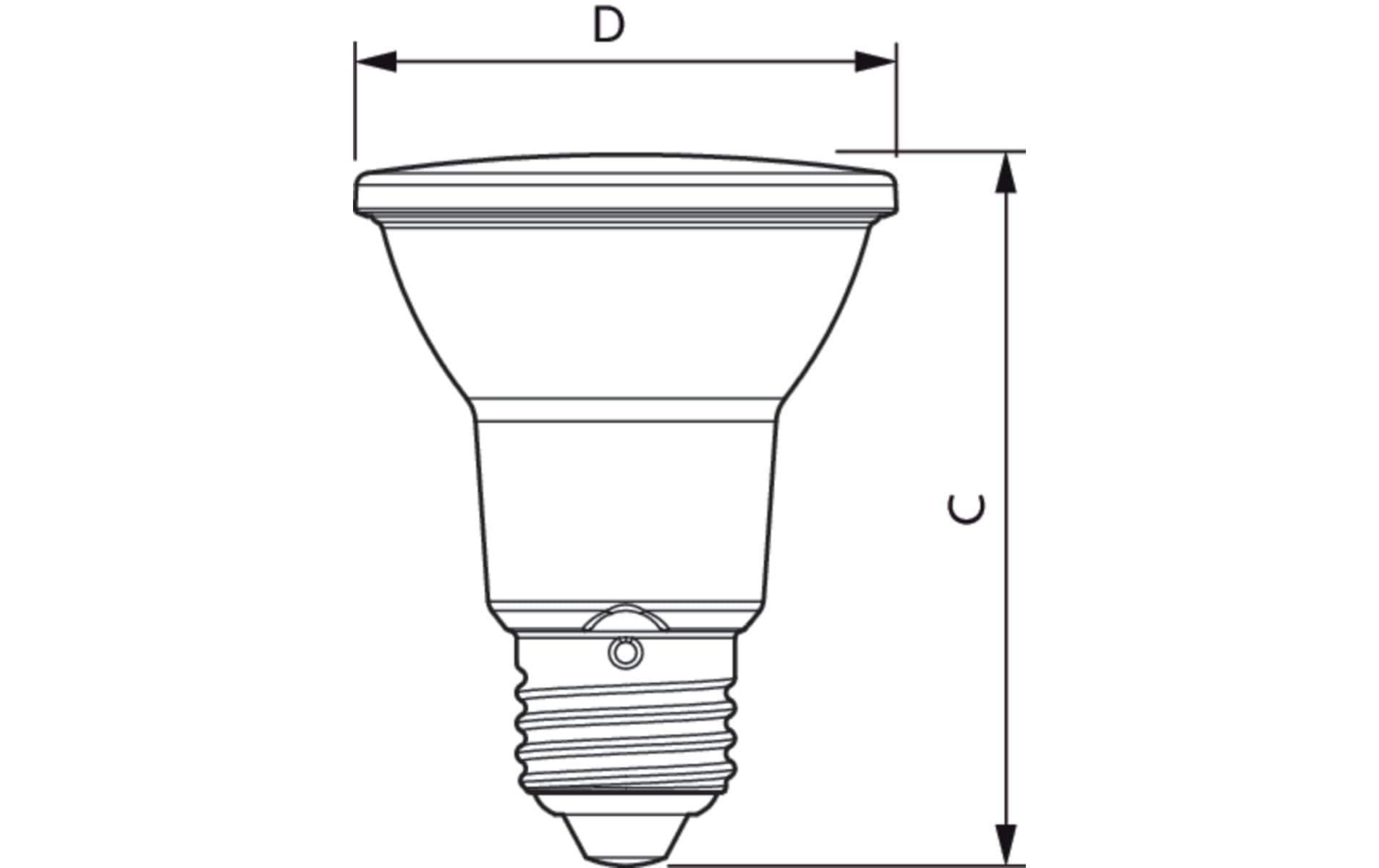 Philips Professional Lampe MAS LEDspot VLE D 6-50W 927 PAR20 25D