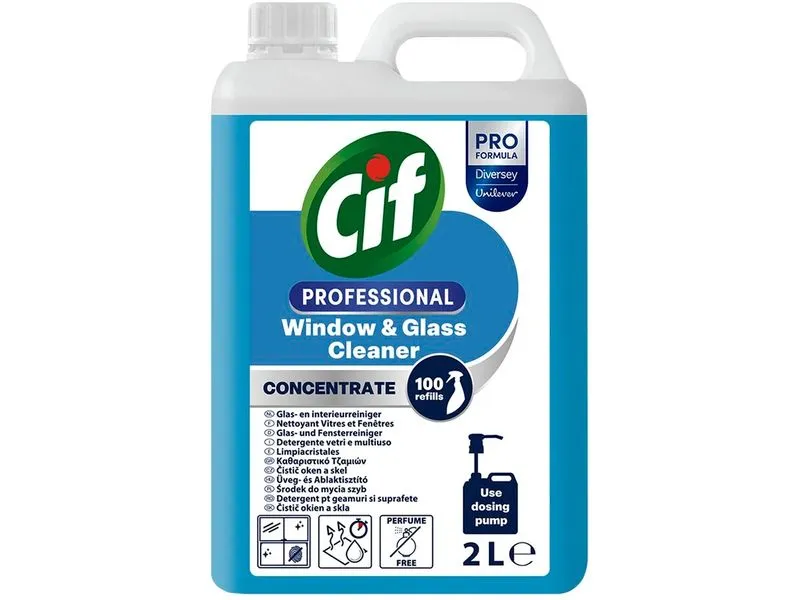 Diversey Pro Formula Konzentrierter Glasreiniger 1x2 L Diversey Pro Formula Konzentrierter Glasreiniger 1x2 L
