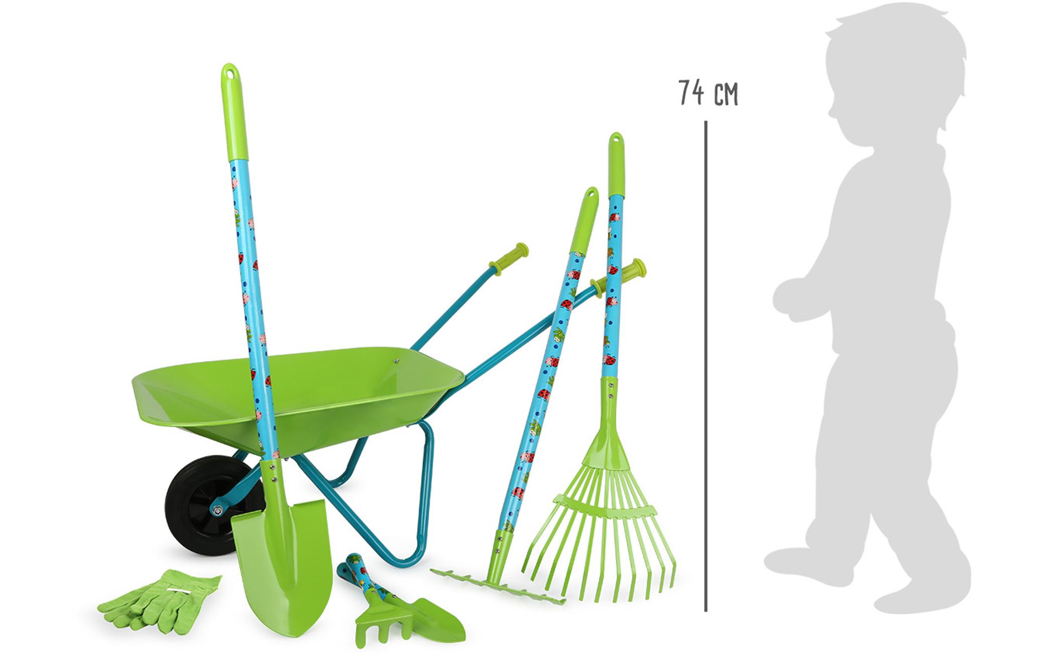 small foot Grosses Gartenset mit Schubkarre