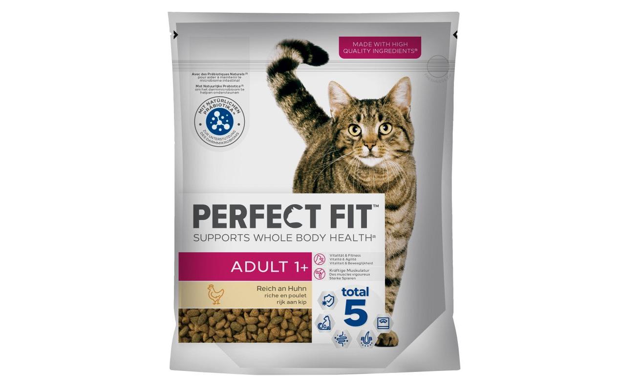 Perfect Fit Trockenfutter Cat Adult mit Huhn, 750 g