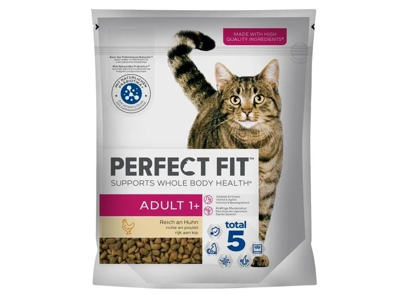 Perfect Fit Trockenfutter Cat Adult mit Huhn, 750 g Perfect Fit Trockenfutter Cat Adult mit Huhn, 750 g
