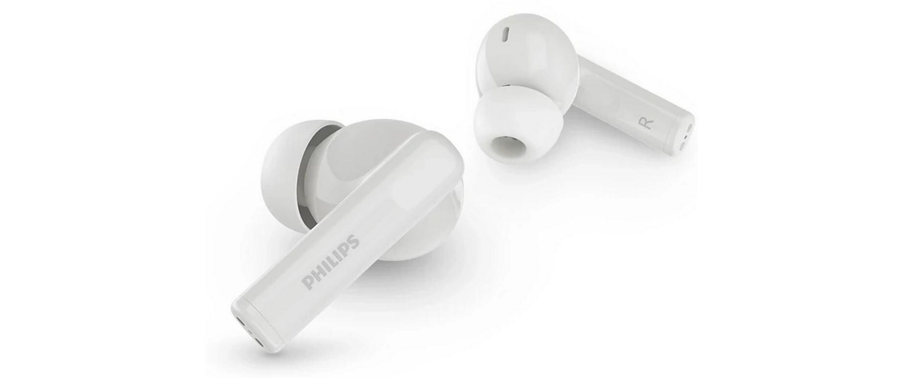 Philips True Wireless In-Ear-Kopfhörer TAT2520WT/00 Weiss