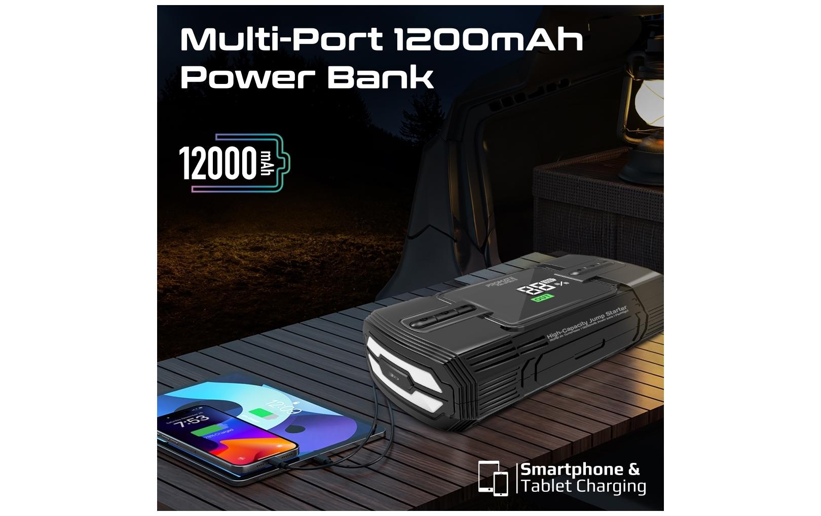 Promate PatrolPack-3 Hochleistungs-Auto-Starter