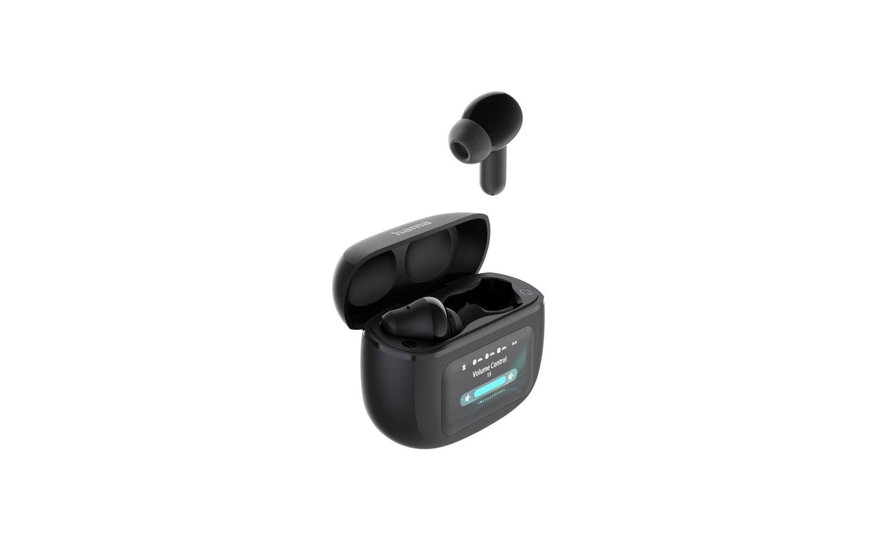 Hama In-Ear-Kopfhörer Spirit Touch ANC mit Display Schwarz