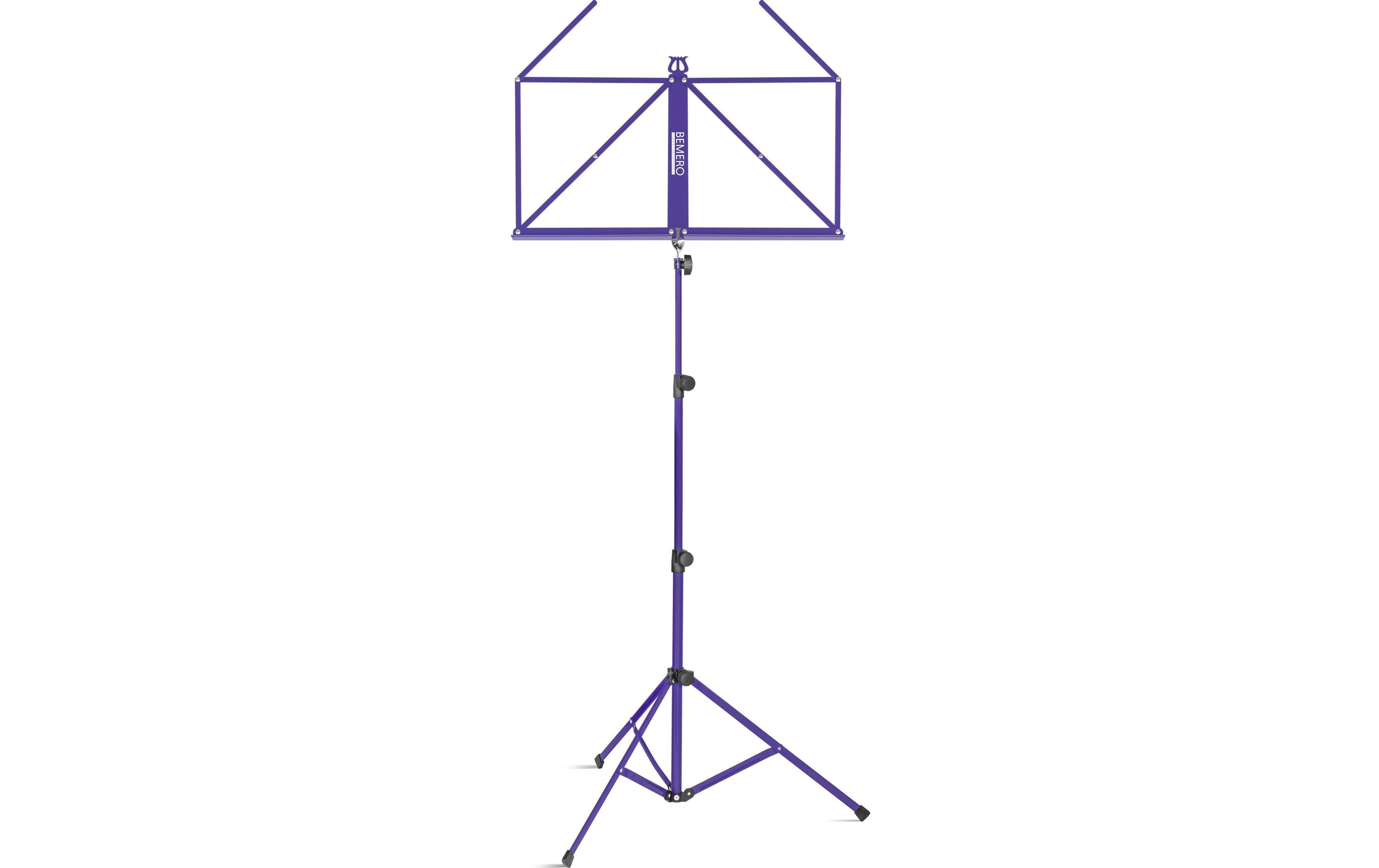 Bemero Notenständer MSS-8090BK violett