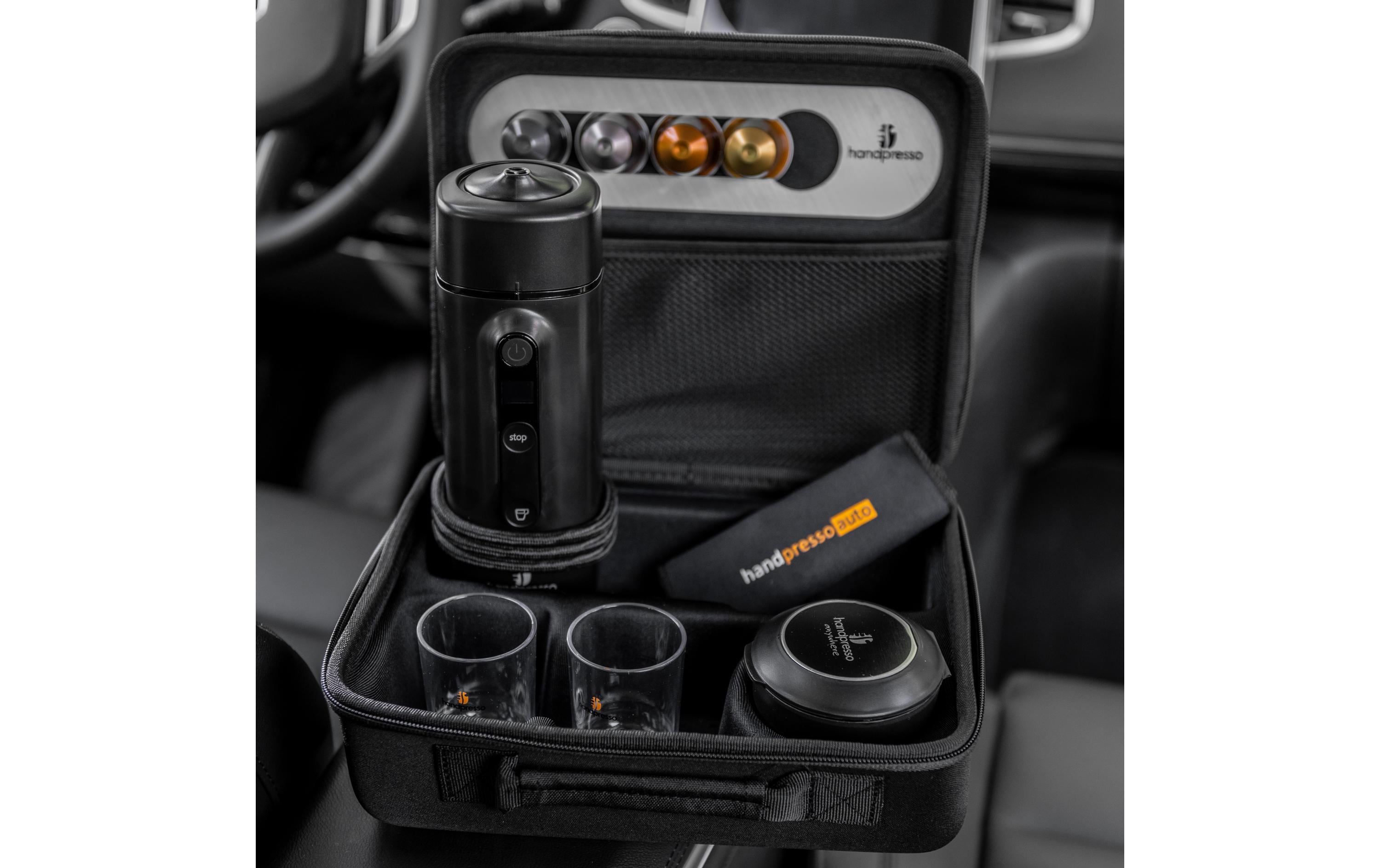Handpresso Reisekaffeemaschine Auto Capsule Set Nespresso Kapseln