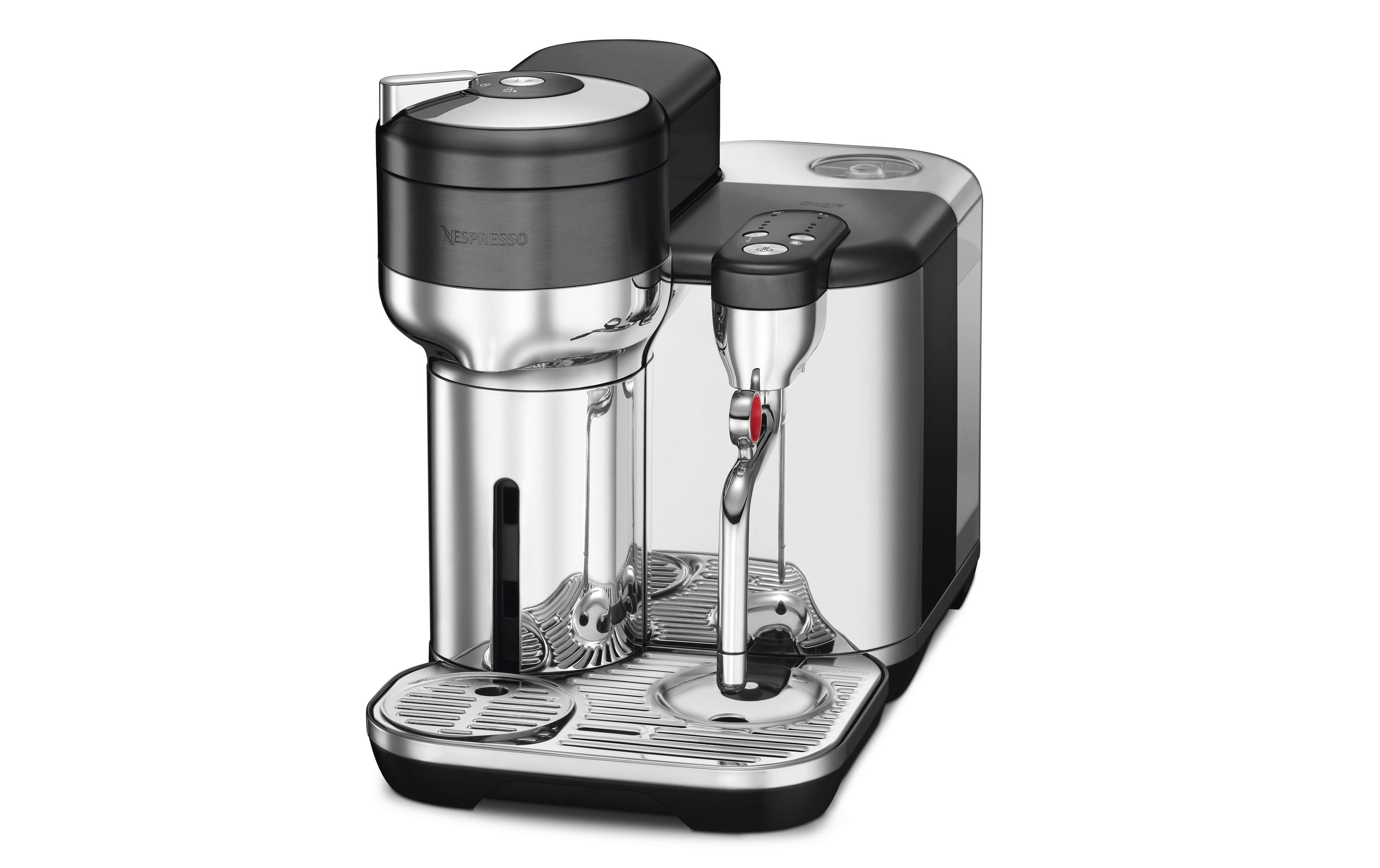 Sage Kaffeemaschine Nespresso Vertuo Creatista Black Steel Sage Kaffeemaschine Nespresso Vertuo Creatista Black Steel