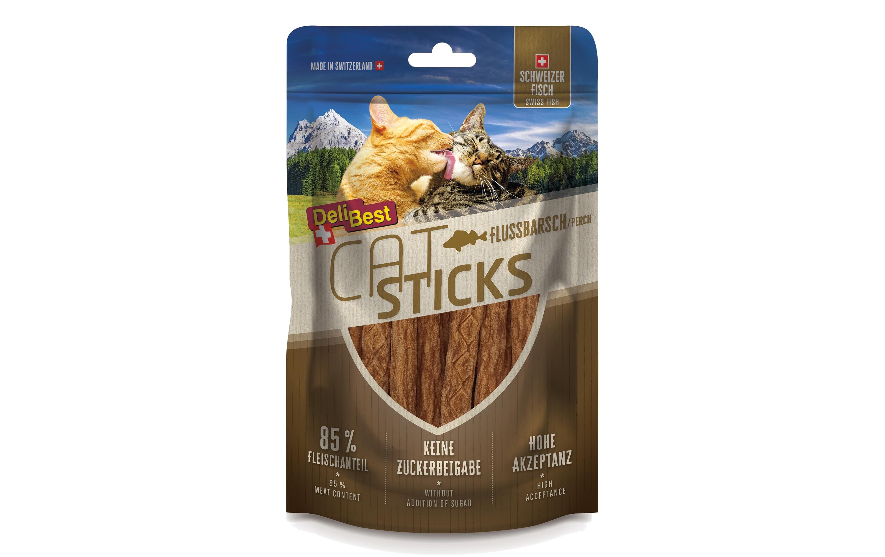 DeliBest Cat Sticks Flussbarsch, 50 g DeliBest Cat Sticks Flussbarsch, 50 g