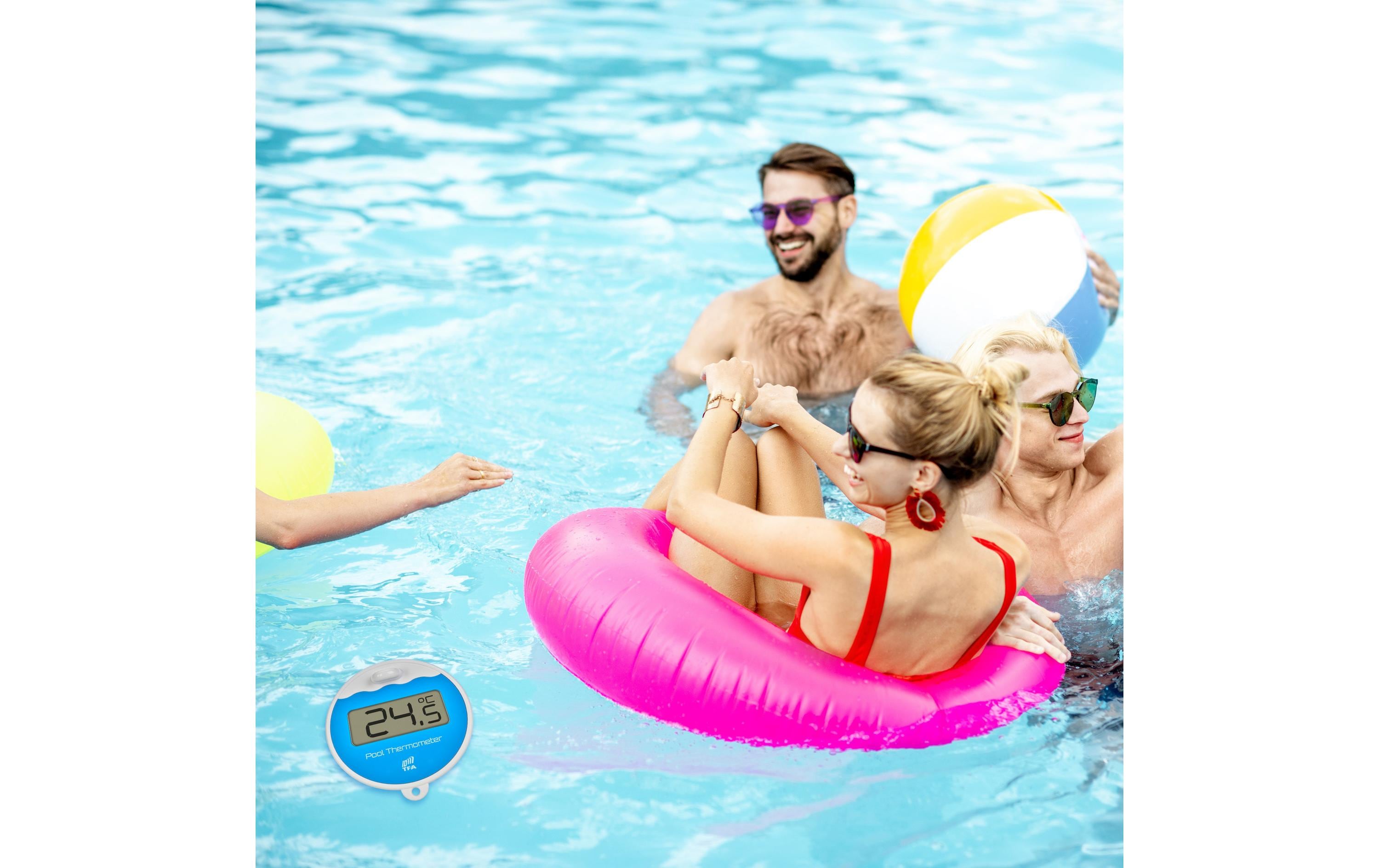 TFA Dostmann Poolsender ID-A5 Weiss/Blau