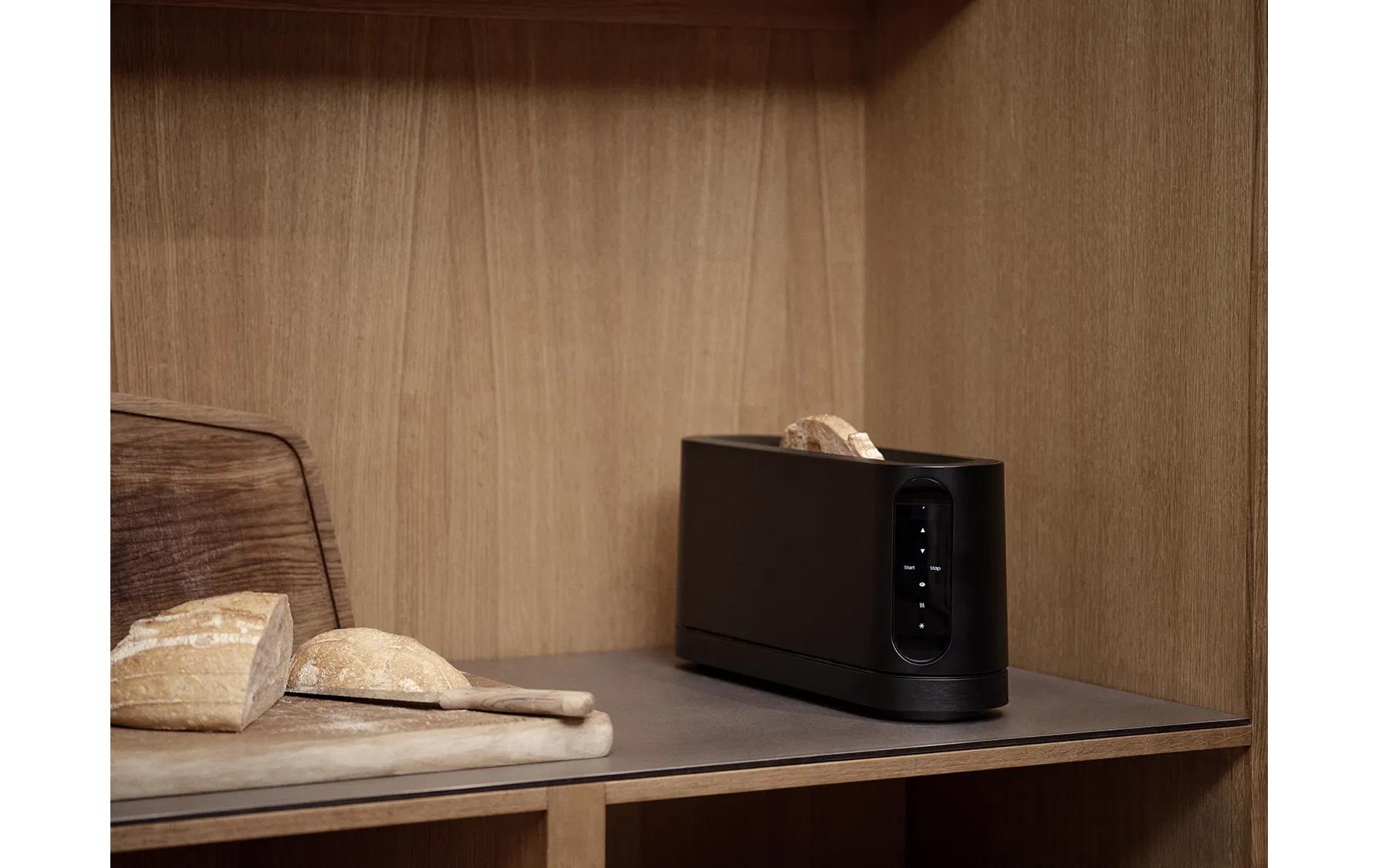 Jacob Jensen Toaster Long Slot Schwarz