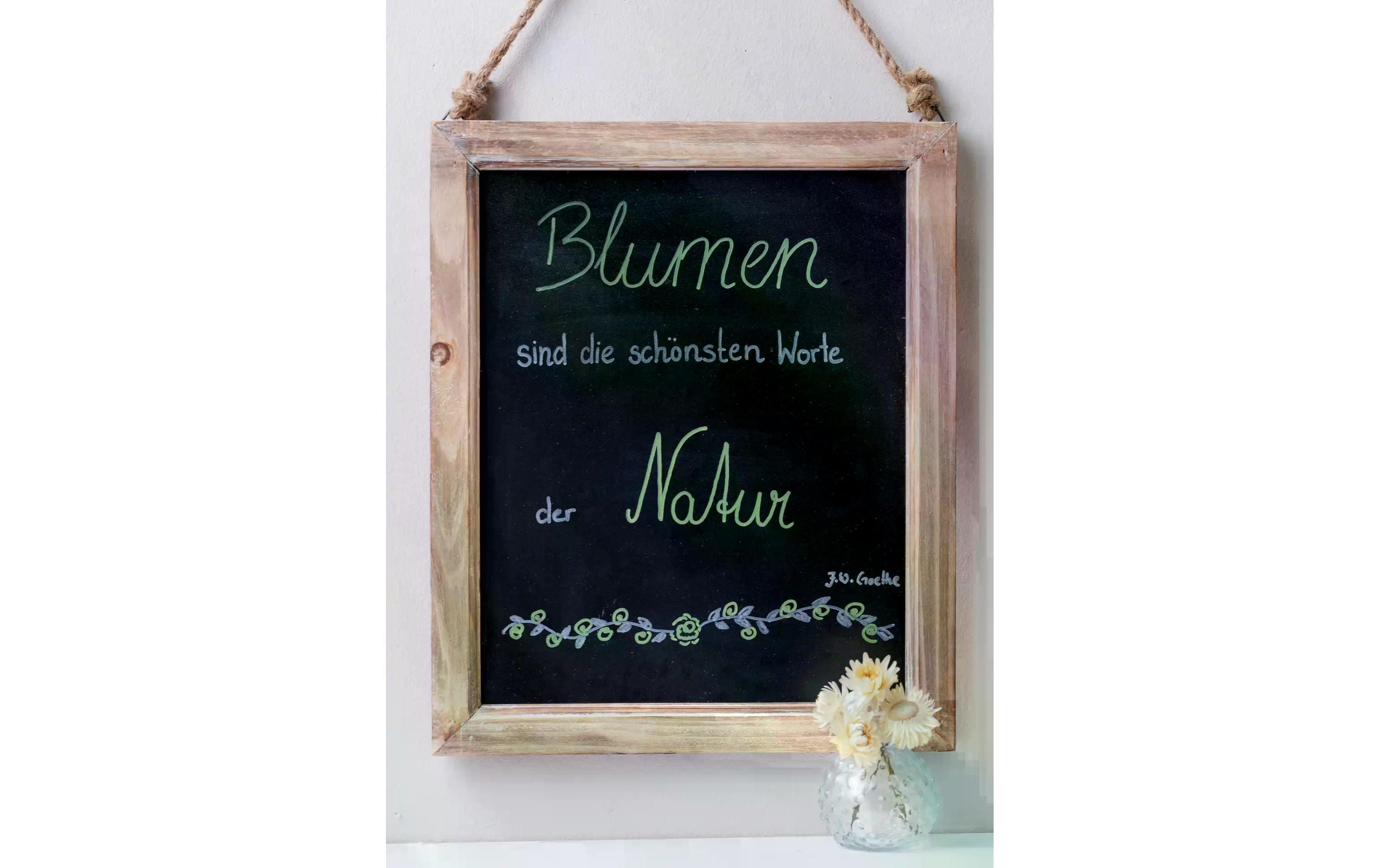 Opiflor Aufhänger Holztafel 29.5 x 27 x 3.5 cm