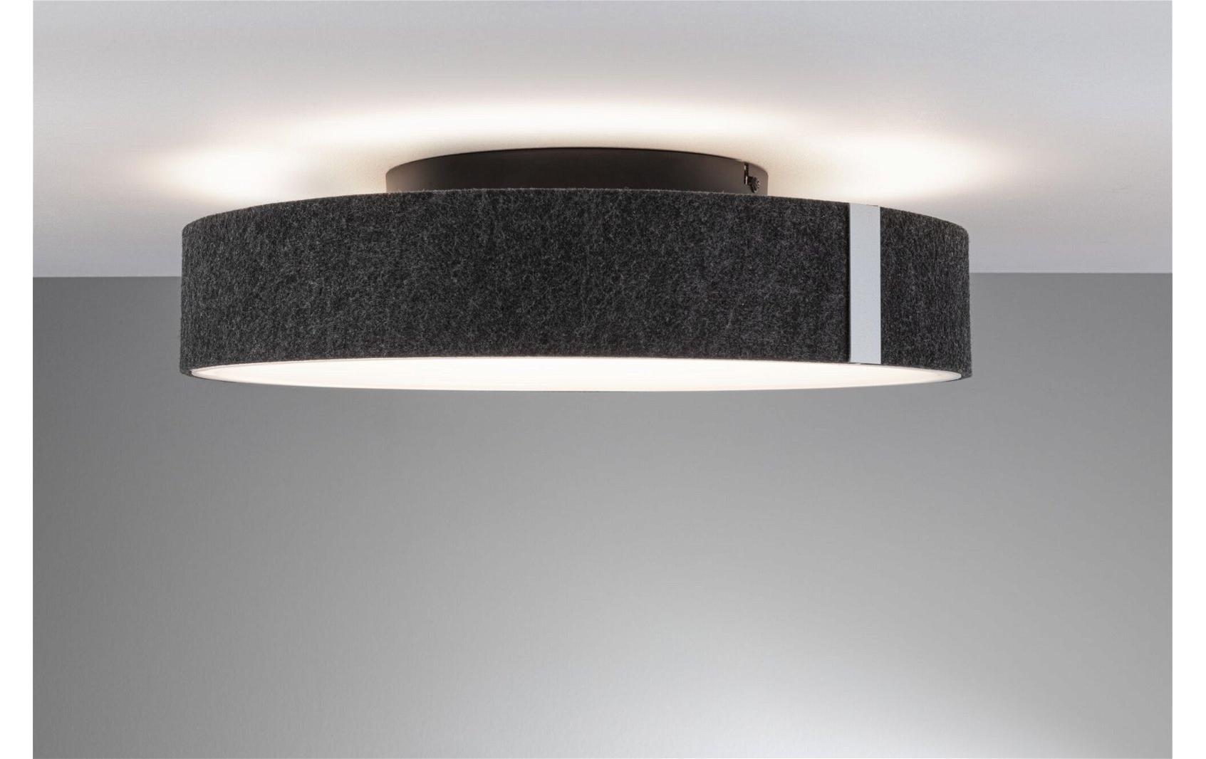 Paulmann LED Deckenleuchte Malika 2700K 29W Anthrazit