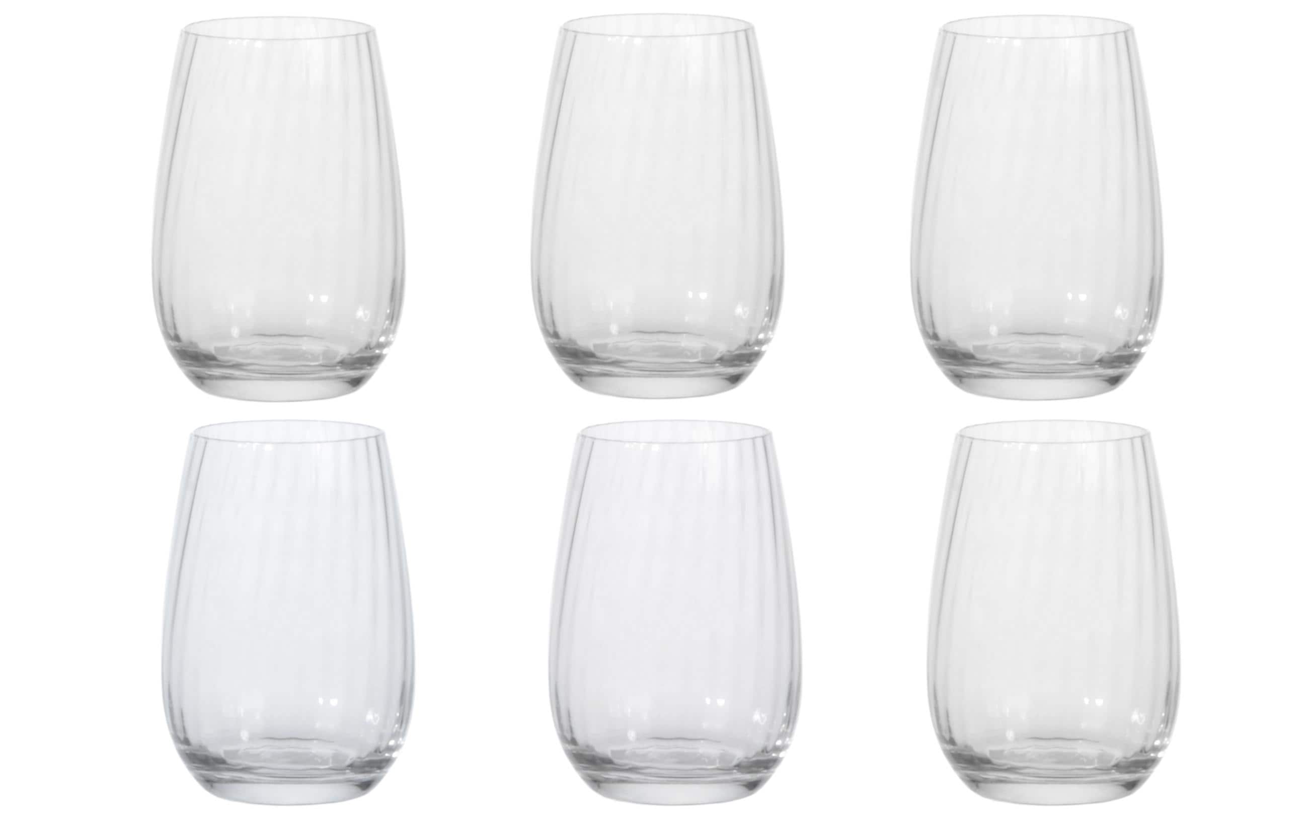 Arcoroc Longdrinkglas Outline 370 ml, 6 Stück, Transparent