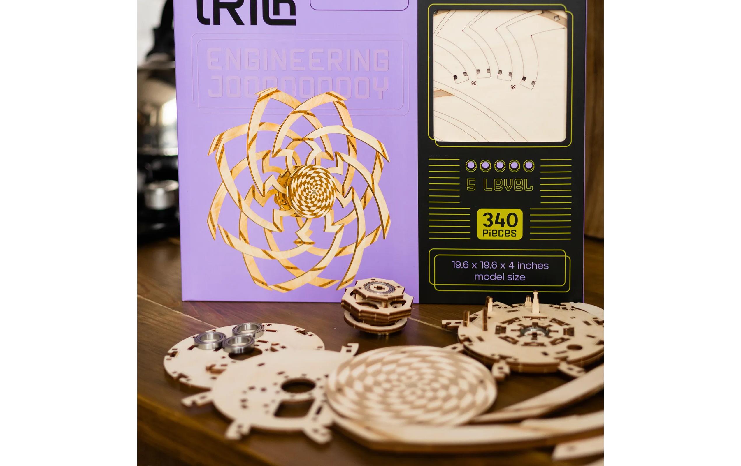 WoodTrick Bausatz Vortex Hypnotic