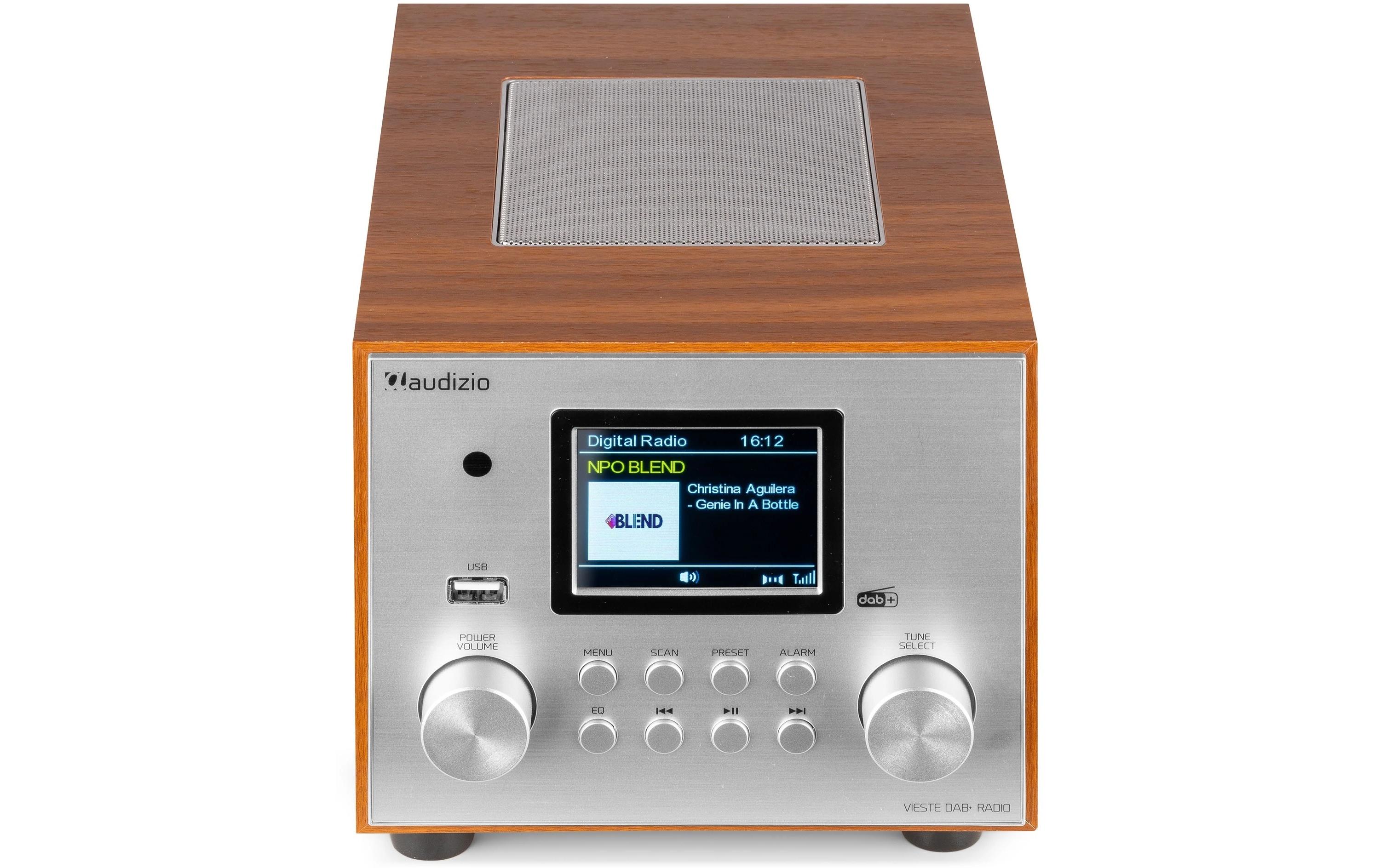 Audizio DAB+ Radio Vieste Silber