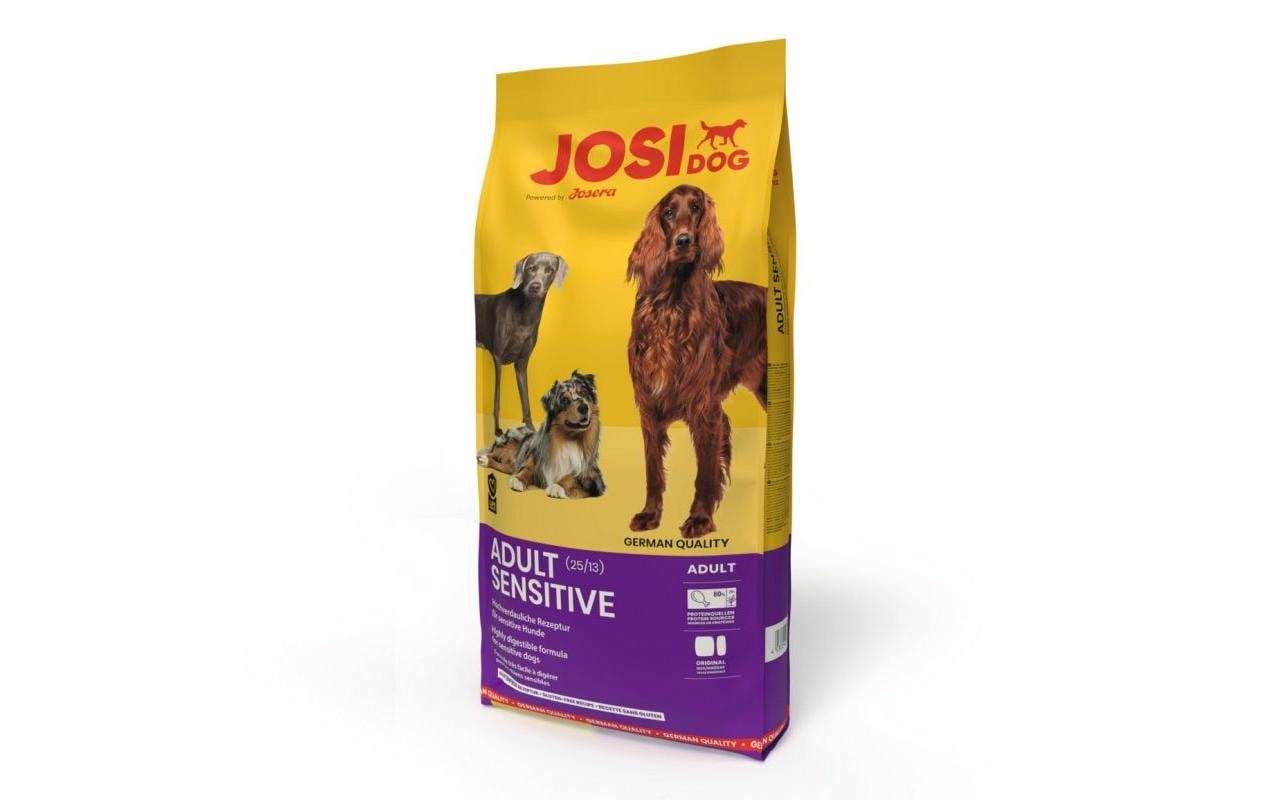 Josi Cat & Dog by Josera Trockenfutter JosiDog Sensitive, Adult, 15 kg