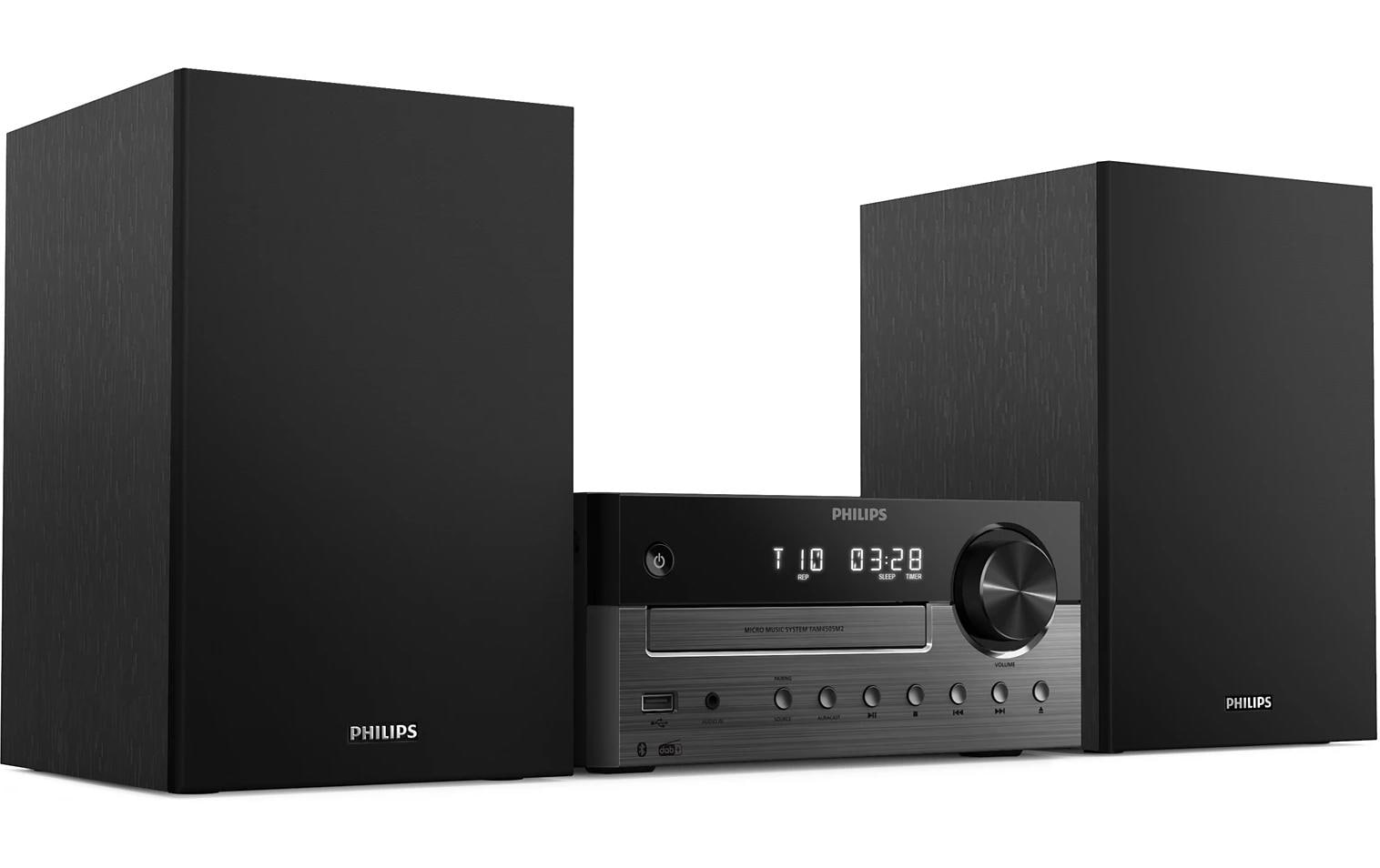 Philips Micro-HiFi Anlage TAM4505M2/12 Schwarz