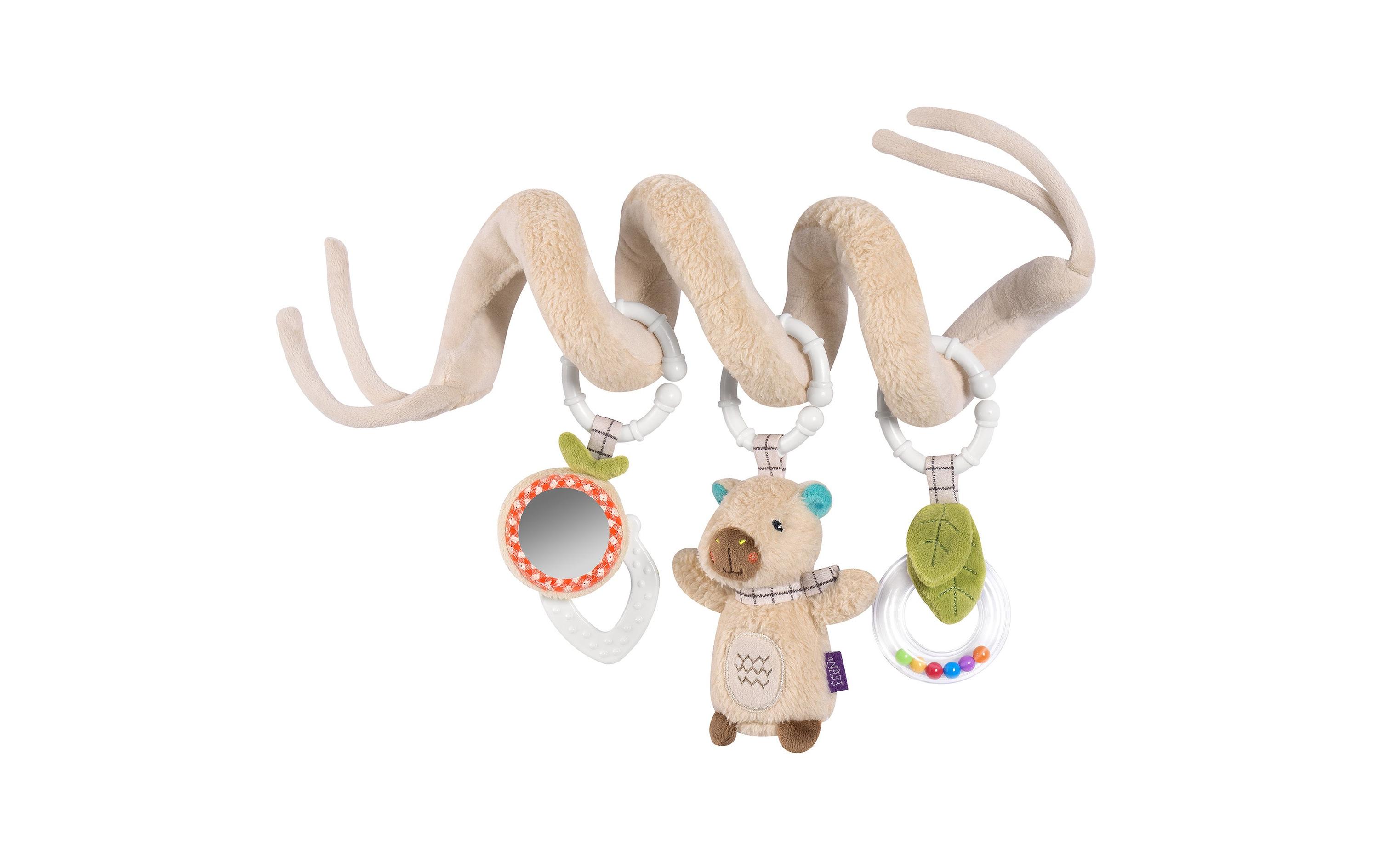 fehn Activity-Spirale Capybara, Beige / Braun, 35 cm