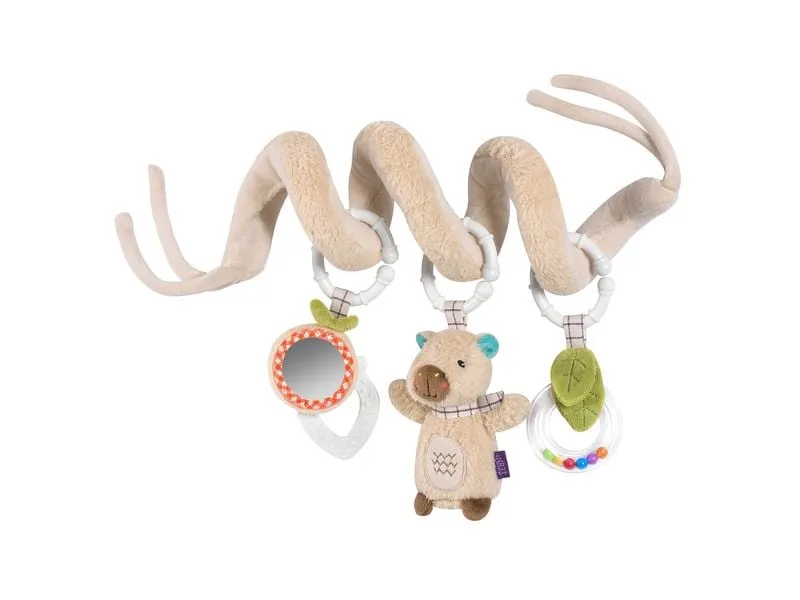 fehn Activity-Spirale Capybara, Beige / Braun, 35 cm fehn Activity-Spirale Capybara, Beige / Braun, 35 cm
