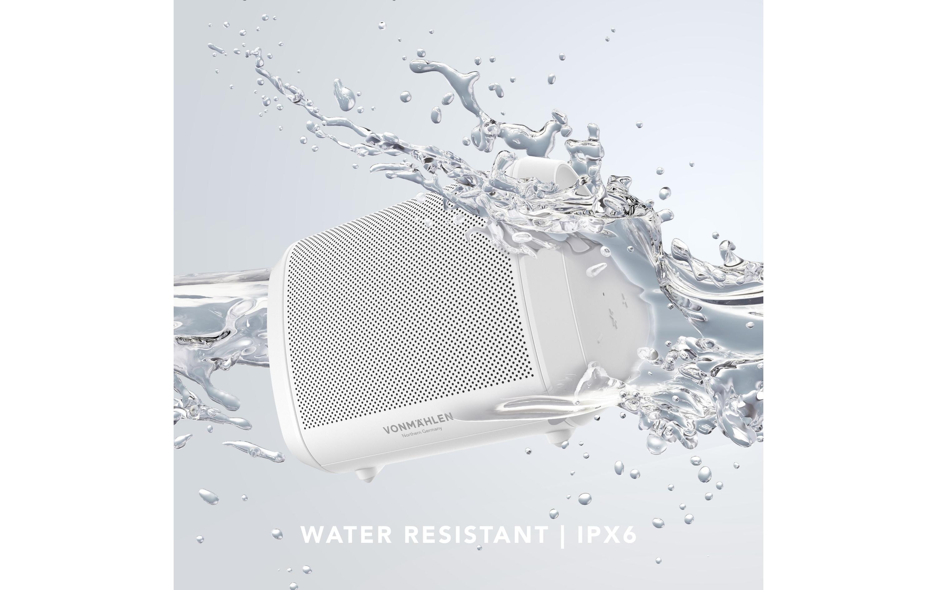 Vonmählen Bluetooth Speaker Air Beats Mini Weiss