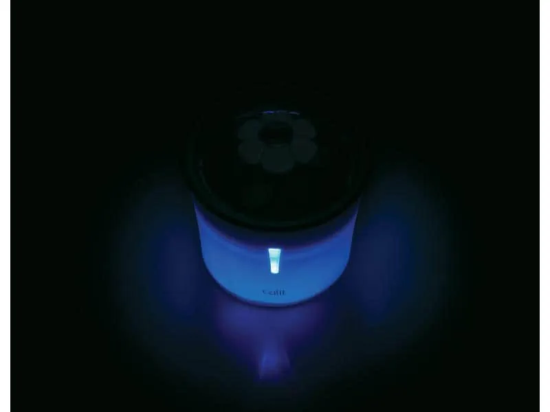 Catit Wasserautomat LED Flower Trinkbrunnen, 3 l Catit Wasserautomat LED Flower Trinkbrunnen, 3 l