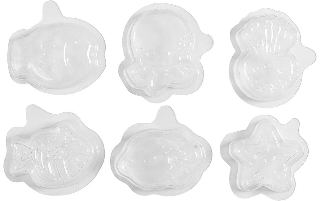 Creativ Company Silikon Form Meeresthema 6 Stück