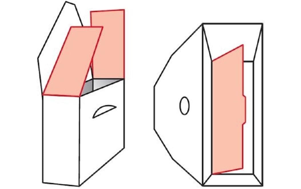 Elba Archivschachtel Tric A4 Grau/Weiss
