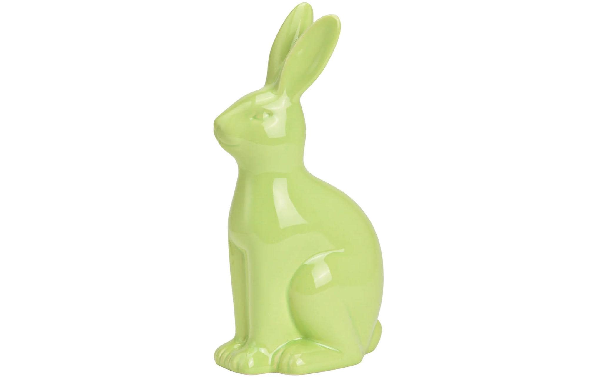 G. Wurm Aufsteller Hase 25 cm, Grün