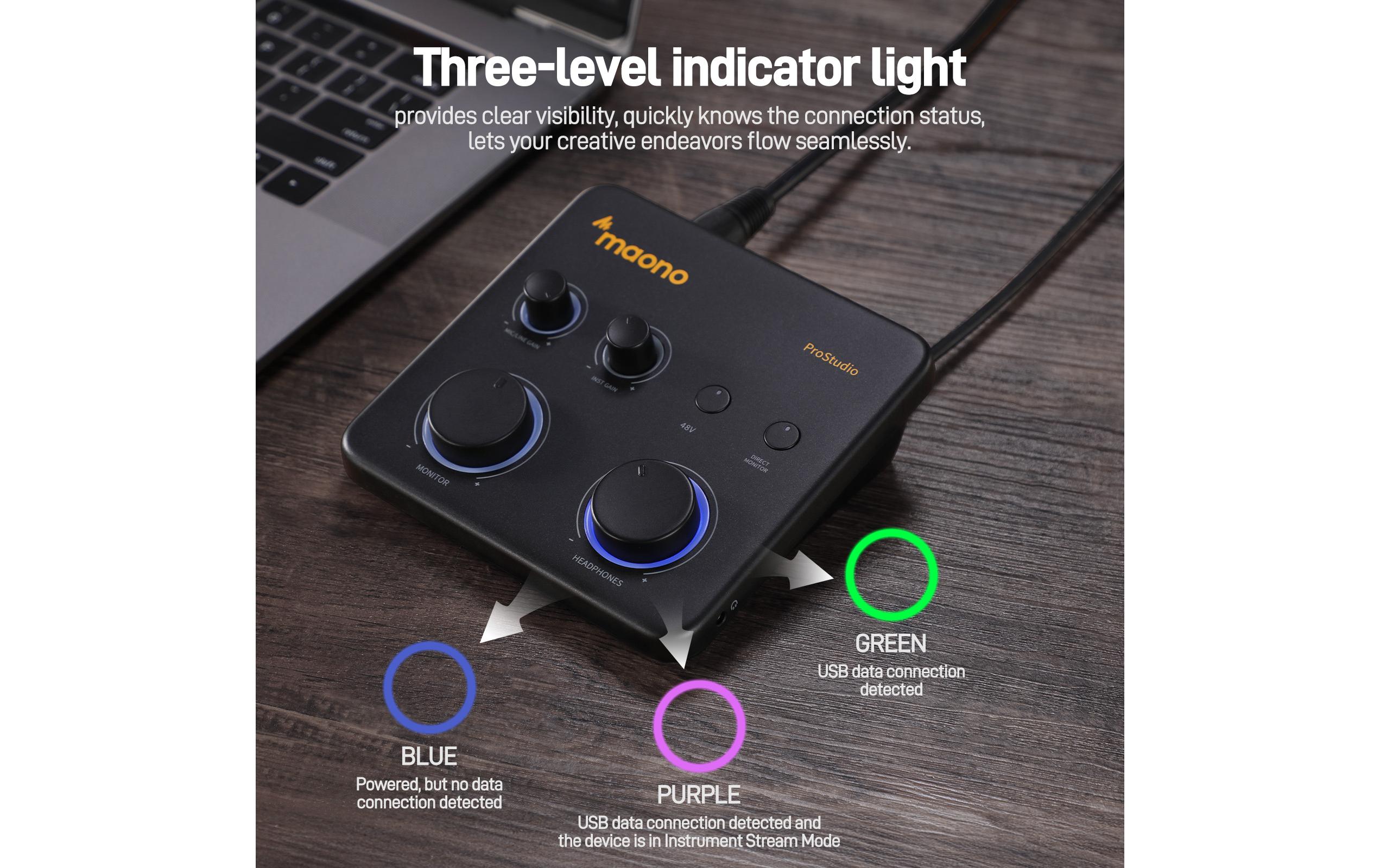 Maono Audio Interface PS22 LITE