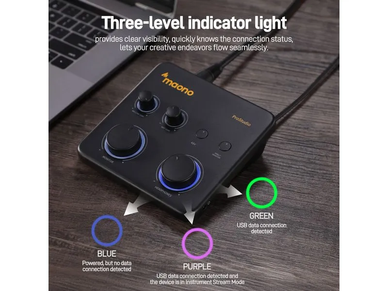 Maono Audio Interface PS22 LITE Maono Audio Interface PS22 LITE