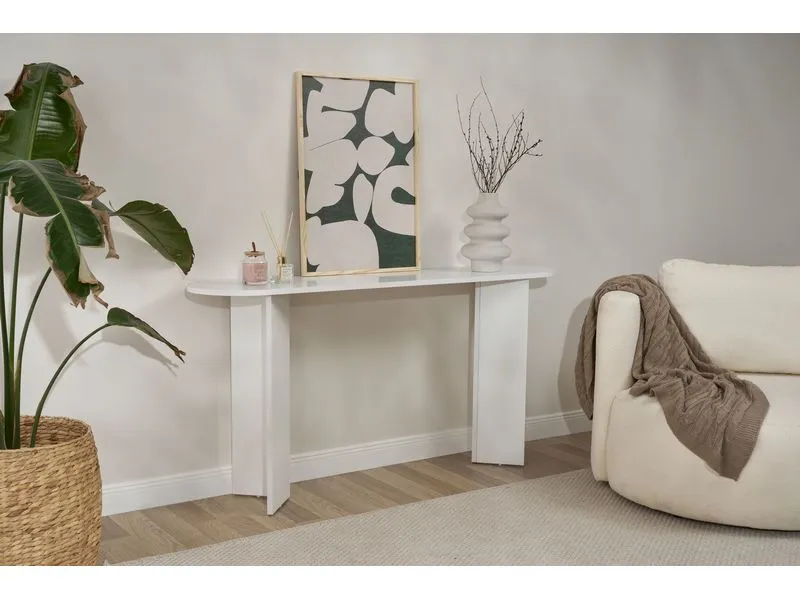 Woody Fashion Sideboard Sira White 150 x 75 cm, Weiss Woody Fashion Sideboard Sira White 150 x 75 cm, Weiss