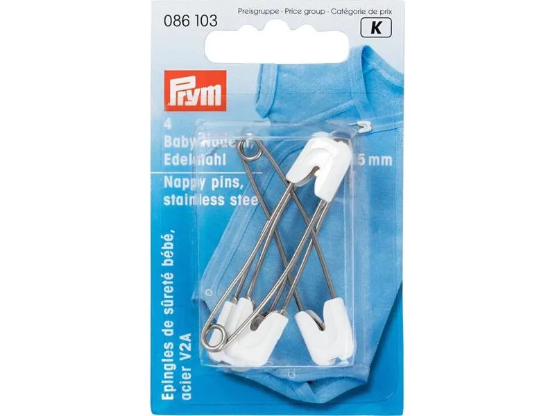 Prym Sicherheitsnadel Weiss, 55 mm Prym Sicherheitsnadel Weiss, 55 mm