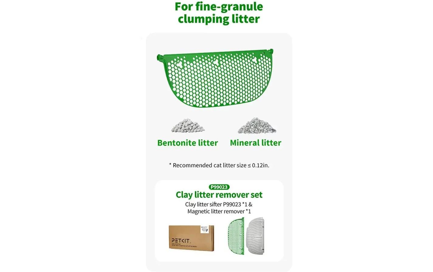 PETKIT Magnetischer Reiniger von feinkörniger Katzenstreu